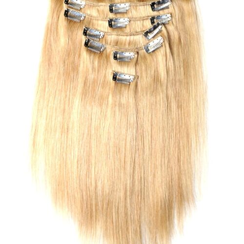 Extension Clips Lisse Blond Extension Clips Lisse Blond