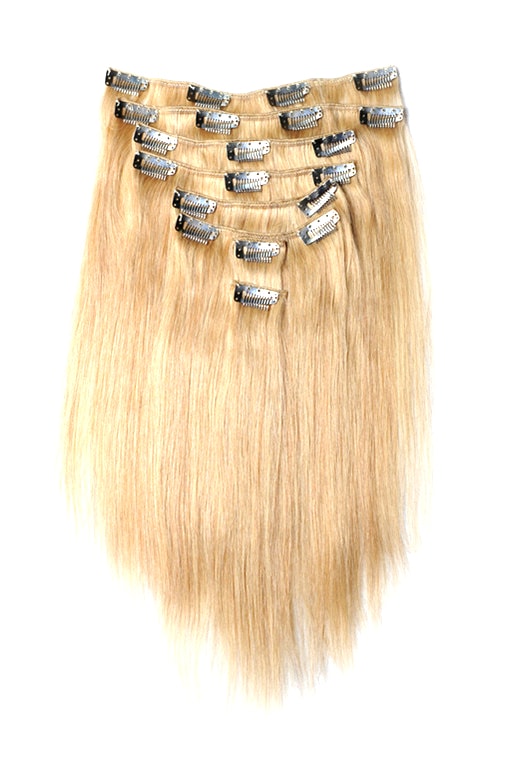 Extension Clips Lisse Blond
