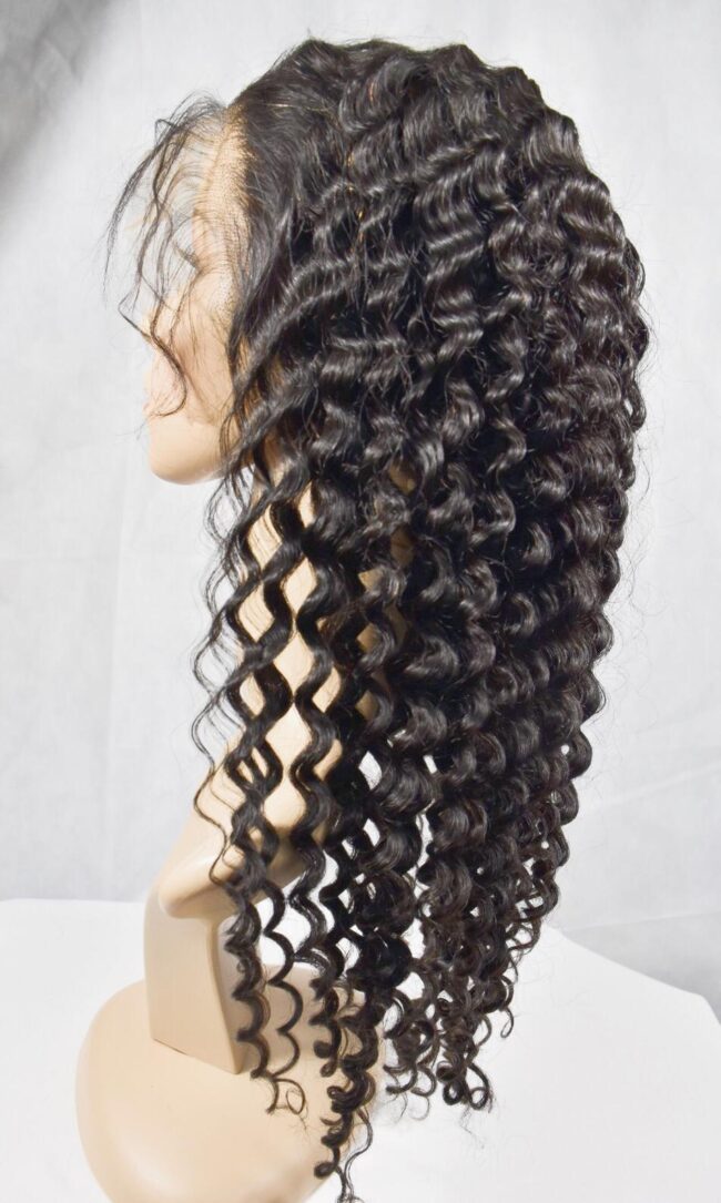 Front lace wig Deep curly