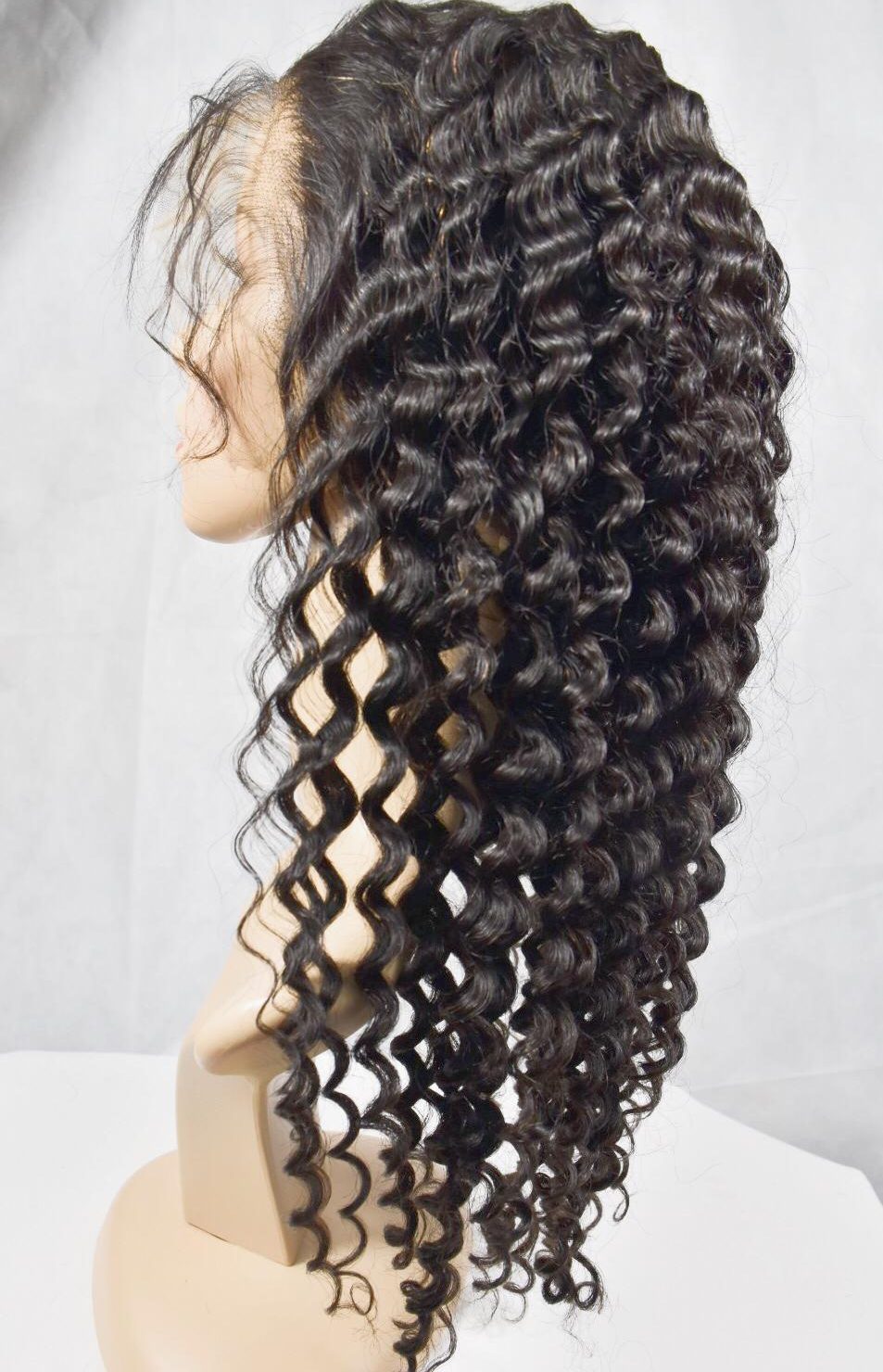 Front lace wig Deep curly