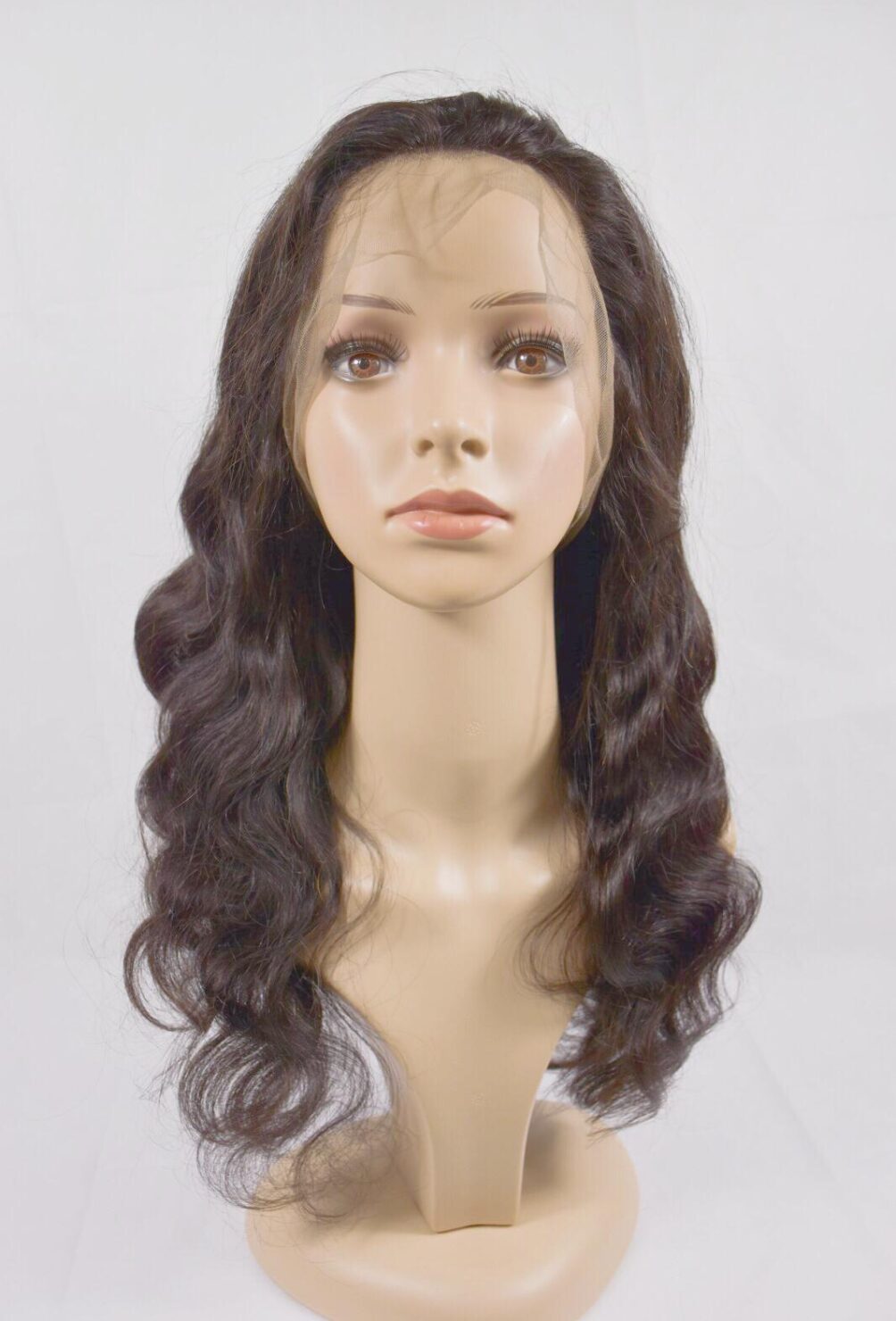 Front lace wig ondulé