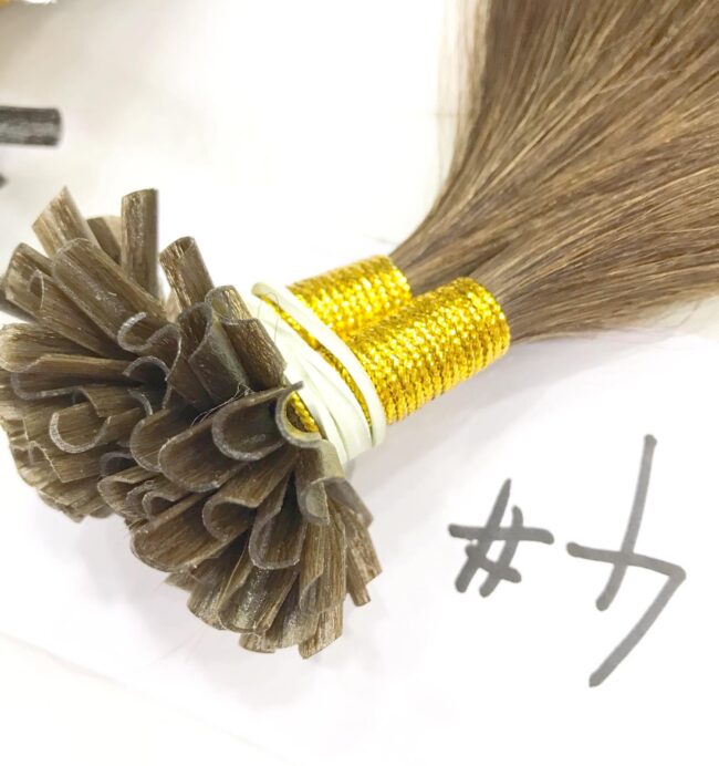 Hair extension kératine claire
