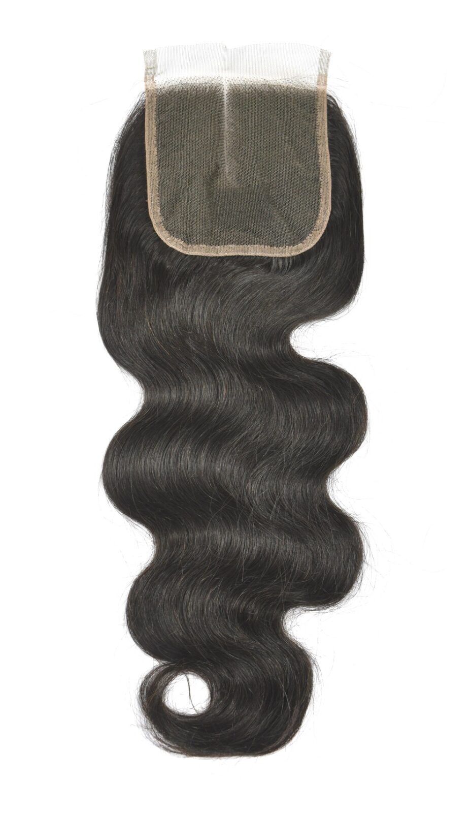 Lace closure ondulé