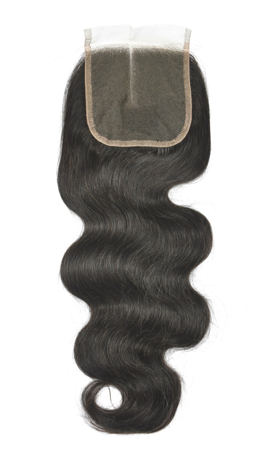 Lace closure ondulé