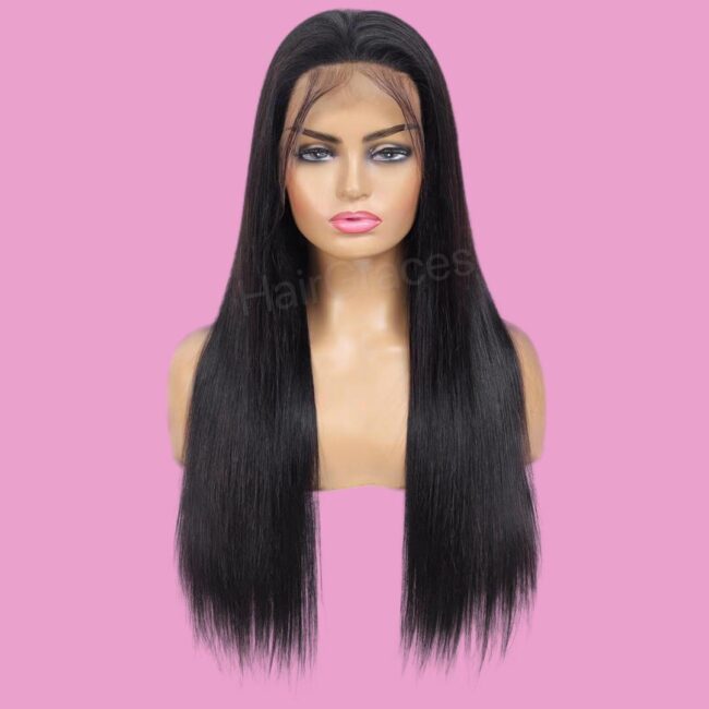 long lace wig straight hair perruque raide