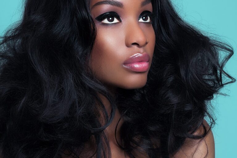African Woman With Beautiful Hair