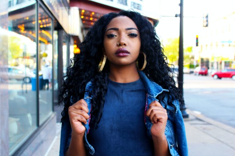 HG lace wig natural hair