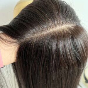 Hair topper- Volumateur à clips en cheveux humains