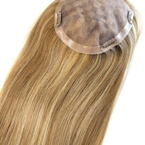 LISA- Complément capillaire en cheveux highlights blond doré